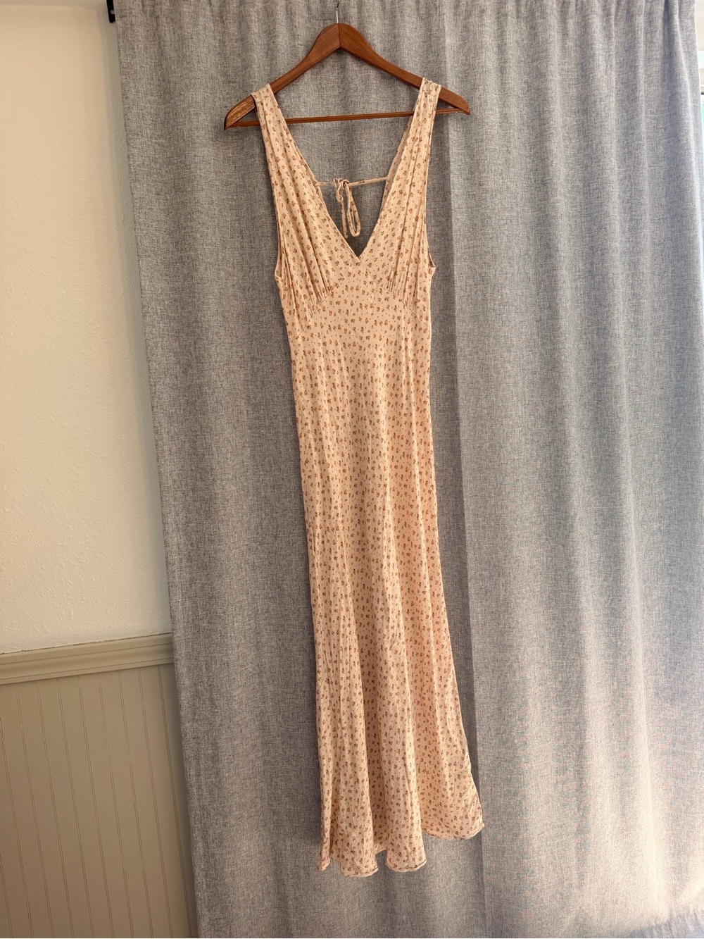 Urban Outfitters floral satin dress